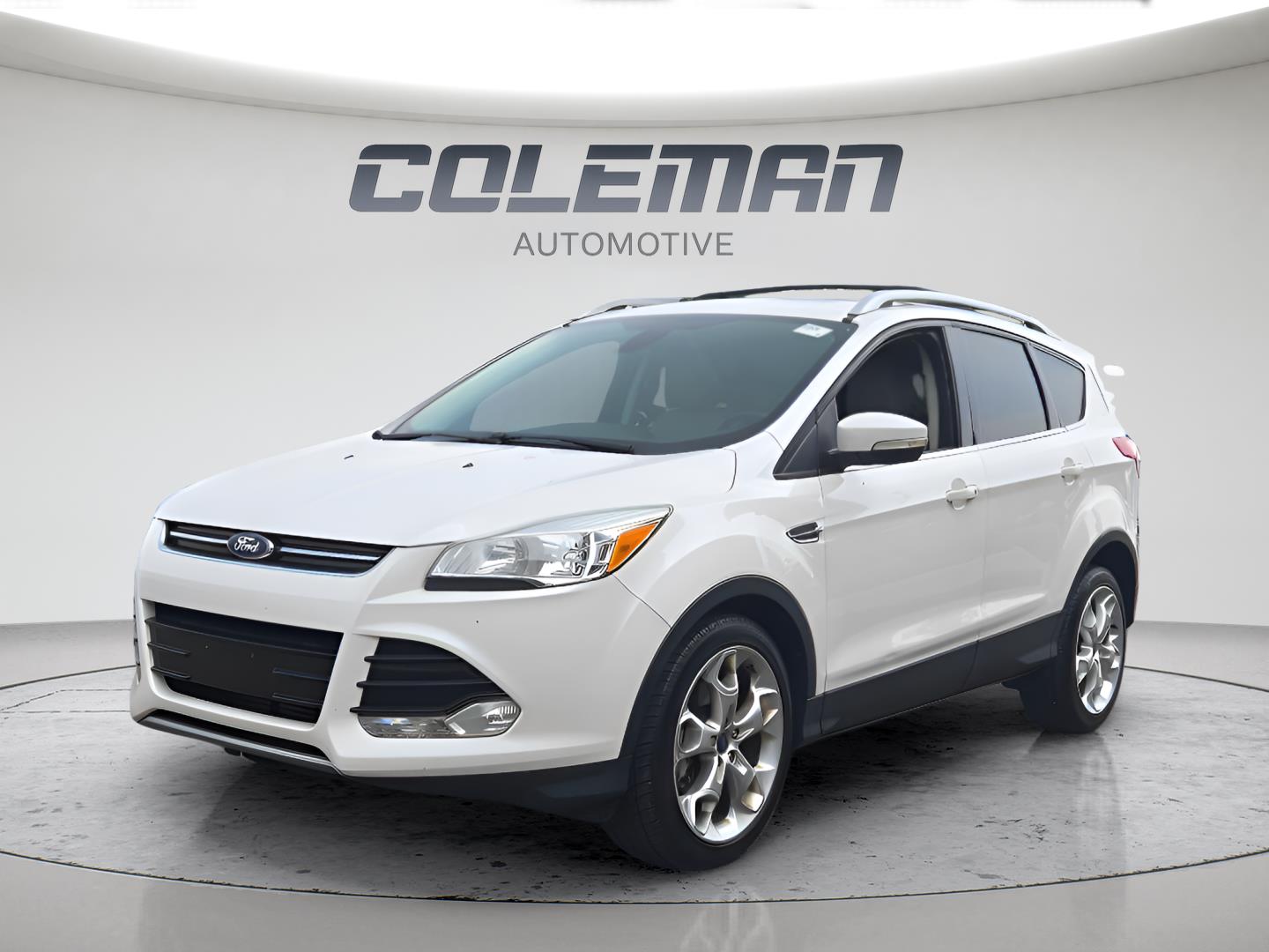 White Platinum Metallic Tri-Coat 2014 Ford Escape SUV / Crossover Front-Wheel Drive 6-Speed Automatic