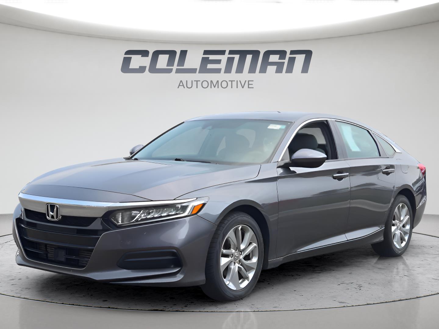 Gray (Modern Steel Metallic) 2020 Honda Accord Sedan Front-Wheel Drive Continuously Variable Transmission