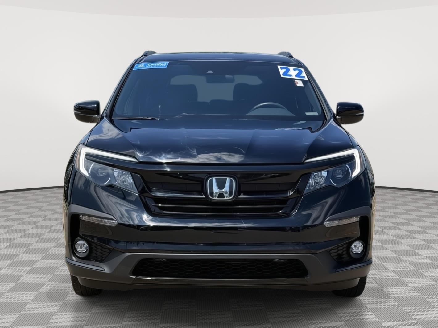 Certified 2022 Honda Pilot Sport with VIN 5FNYF6H3XNB090317 for sale in Kansas City