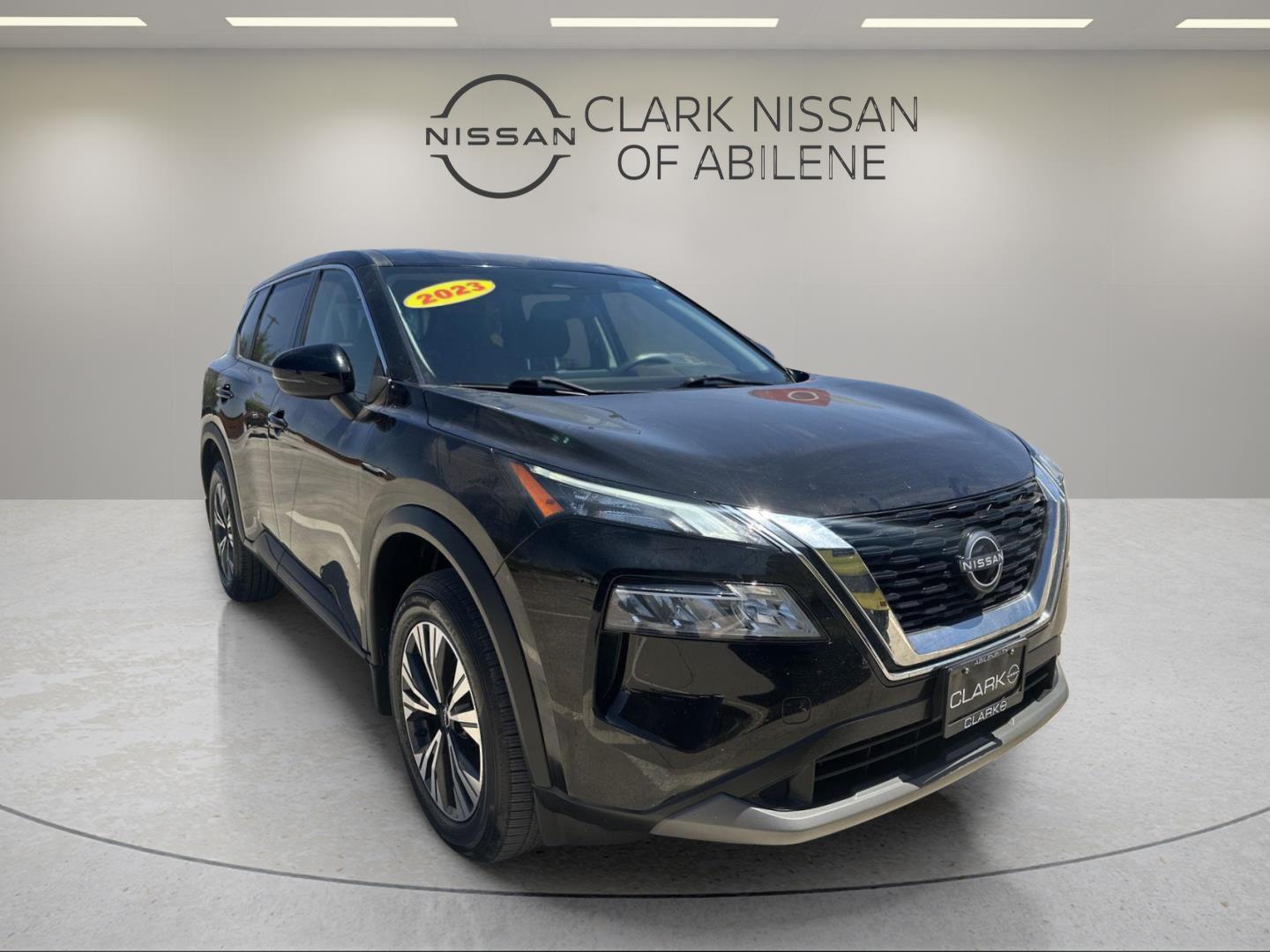 Super Black 2023 Nissan Rogue SUV / Crossover Front-Wheel Drive Continuously Variable Transmission