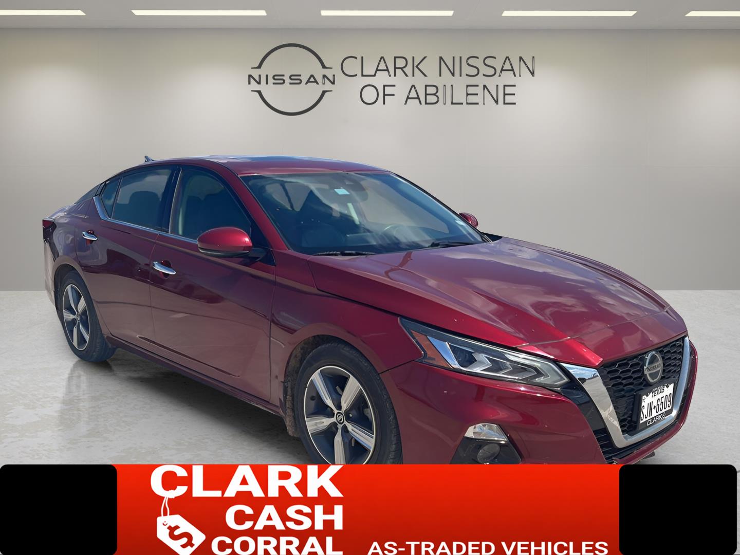 Red (Scarlet Ember Tintcoat) 2020 Nissan Altima Sedan Front-Wheel Drive Continuously Variable Transmission