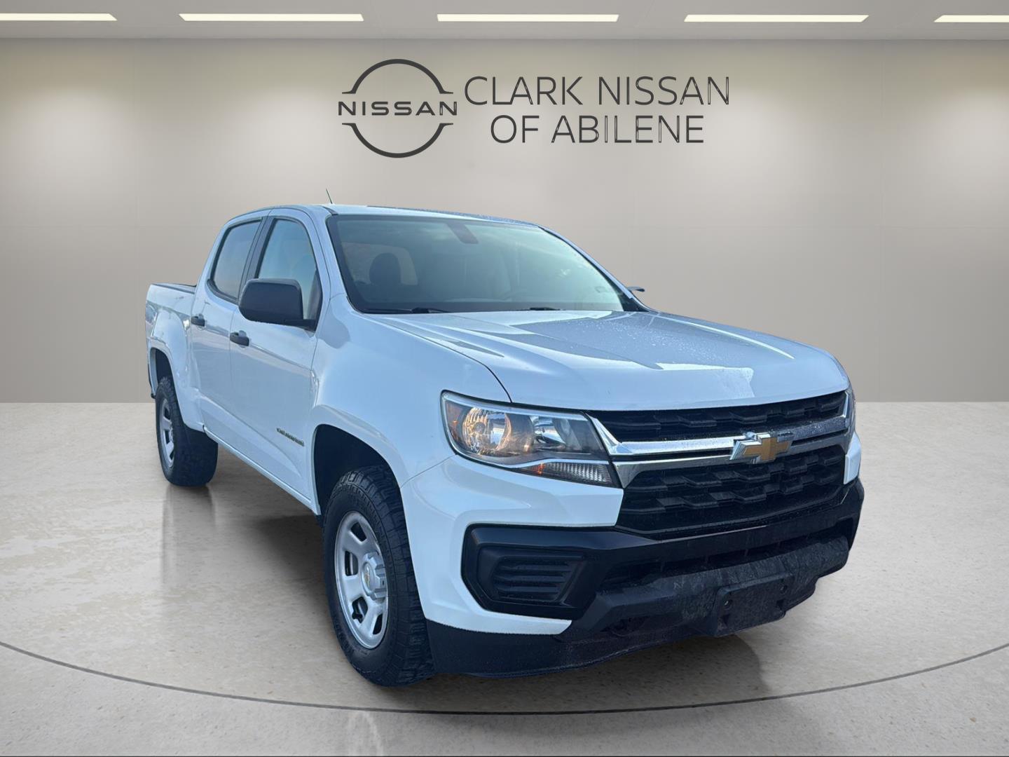 Summit White 2021 Chevrolet Colorado Pickup Truck Four-Wheel Drive 8-Speed Automatic