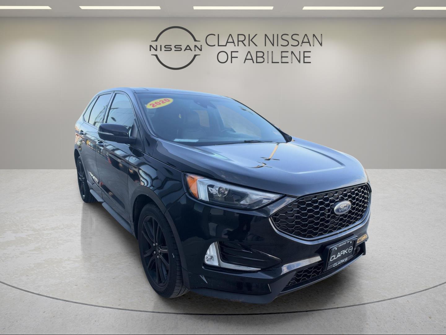 Agate Black 2020 Ford Edge SUV / Crossover All-Wheel Drive 8-Speed Automatic