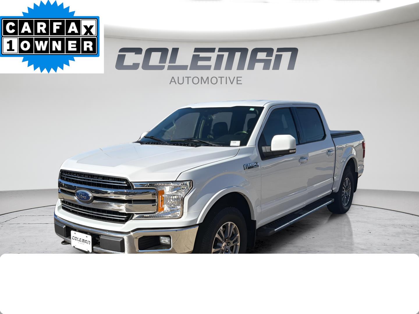 Oxford White 2019 Ford F-150 Pickup Truck Four-Wheel Drive Automatic