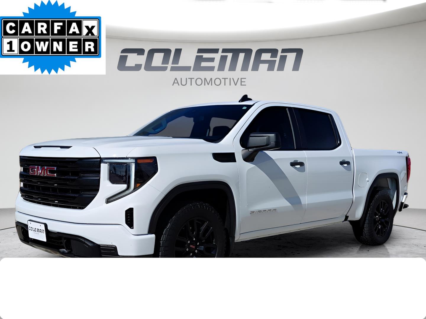 Summit White 2024 GMC Sierra 1500 Pickup Truck Four-Wheel Drive 8-Speed Automatic