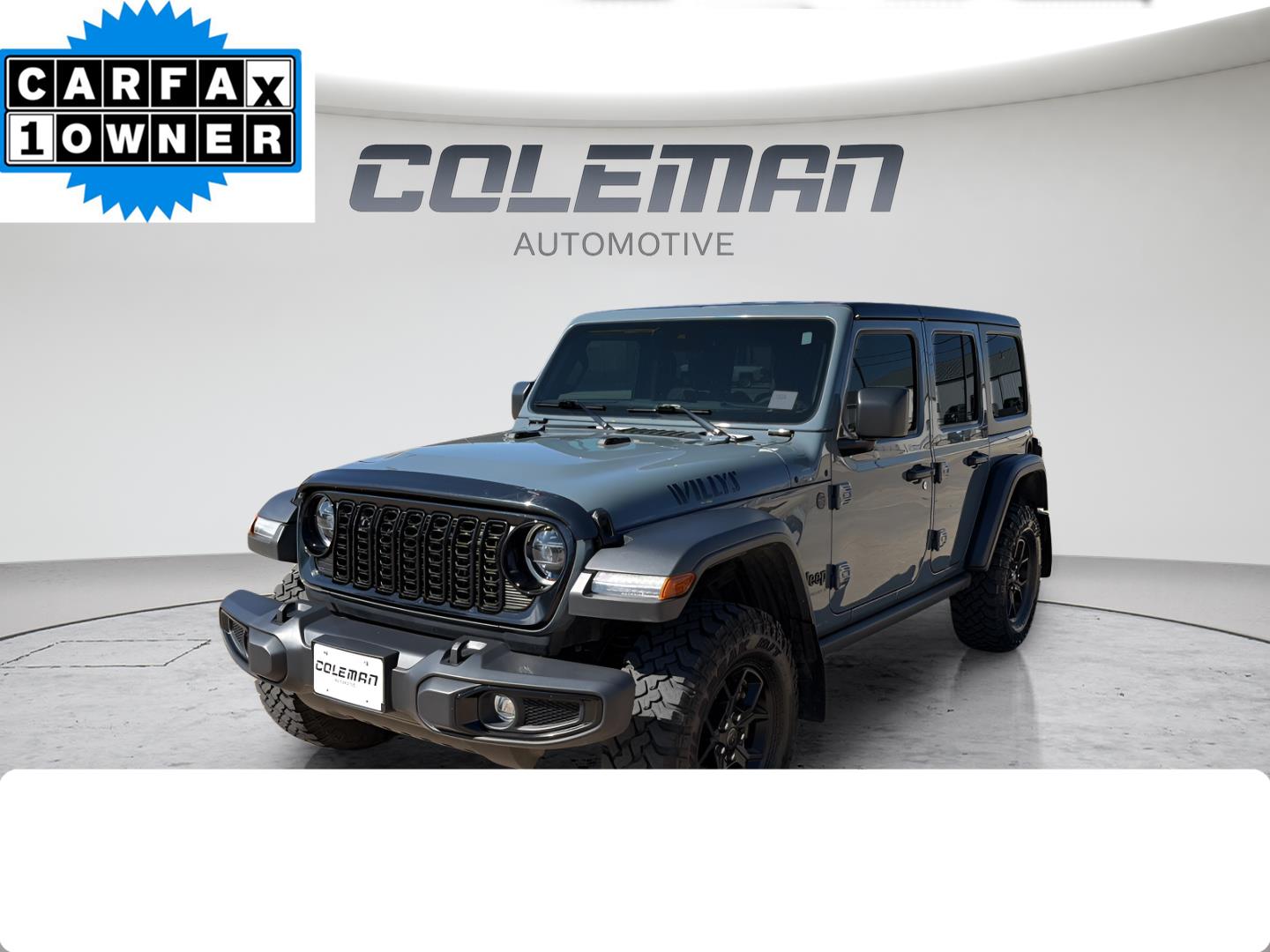 Anvil Clear Coat 2024 Jeep Wrangler SUV / Crossover Four-Wheel Drive 8-Speed Automatic