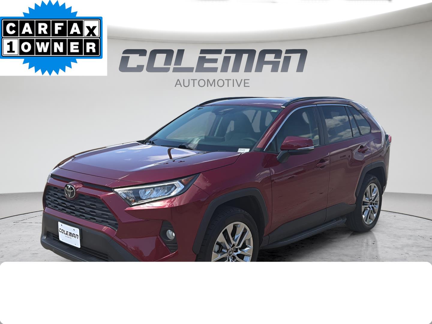 Red (Ruby Flare Pearl) 2019 Toyota RAV4 SUV / Crossover All-Wheel Drive 8-Speed Automatic