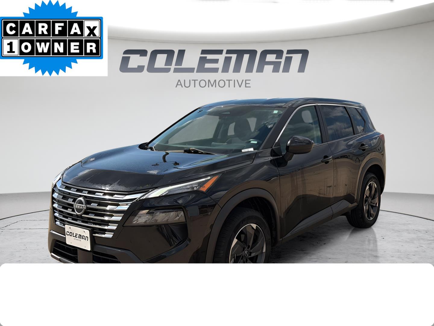 Super Black 2024 Nissan Rogue SUV / Crossover All-Wheel Drive Continuously Variable Transmission