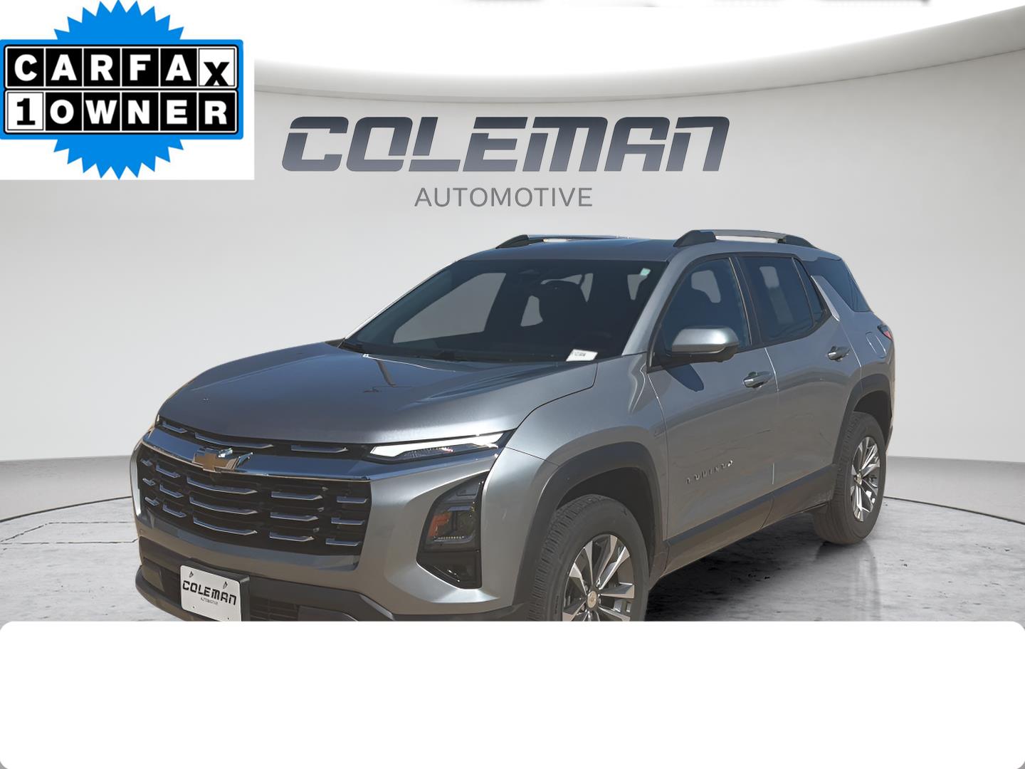 Sterling Gray Metallic 2025 Chevrolet Equinox SUV / Crossover Front-Wheel Drive Continuously Variable Transmission