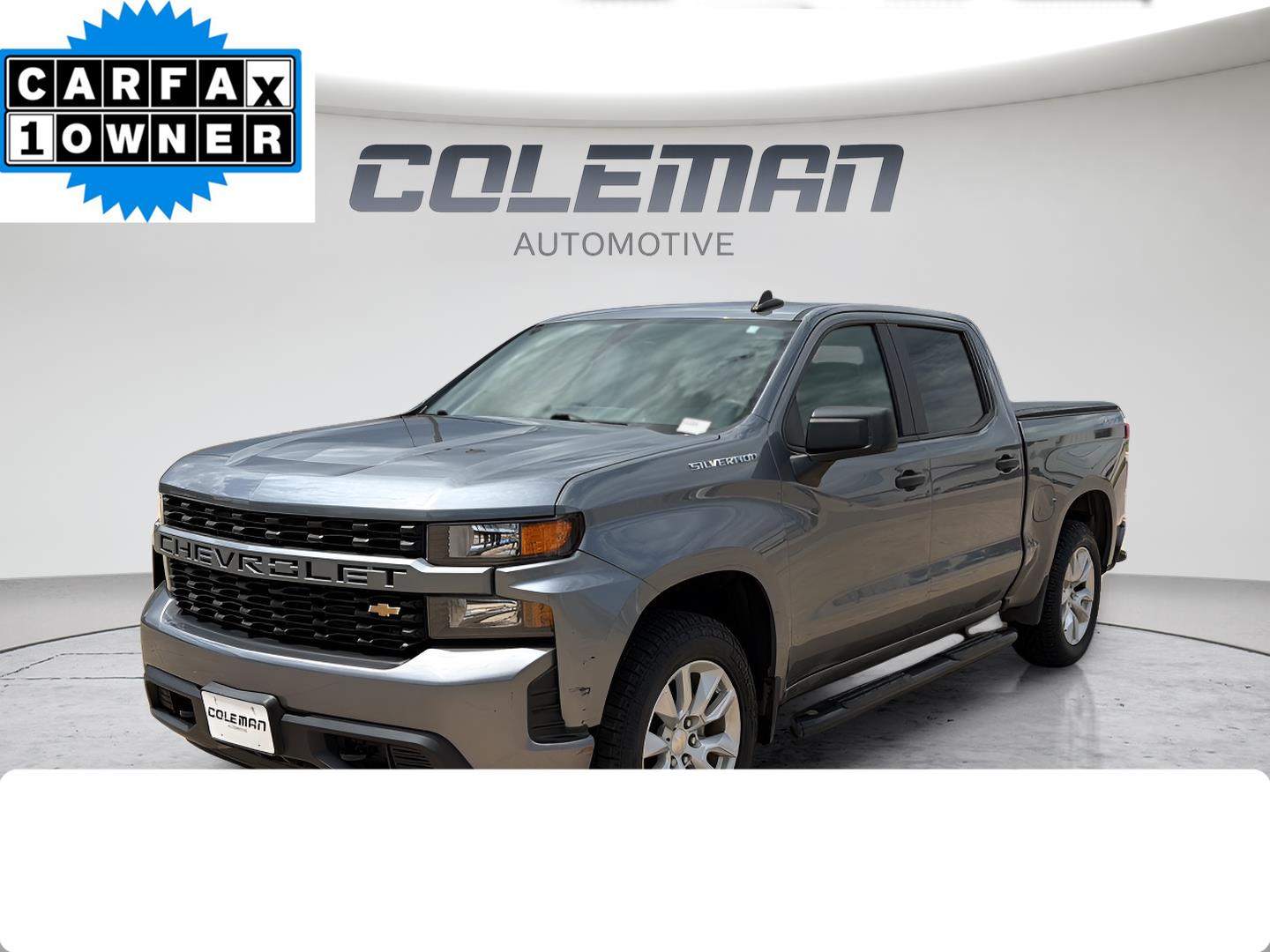 Gray (Satin Steel Metallic) 2021 Chevrolet Silverado 1500 Pickup Truck Four-Wheel Drive 8-Speed Automatic