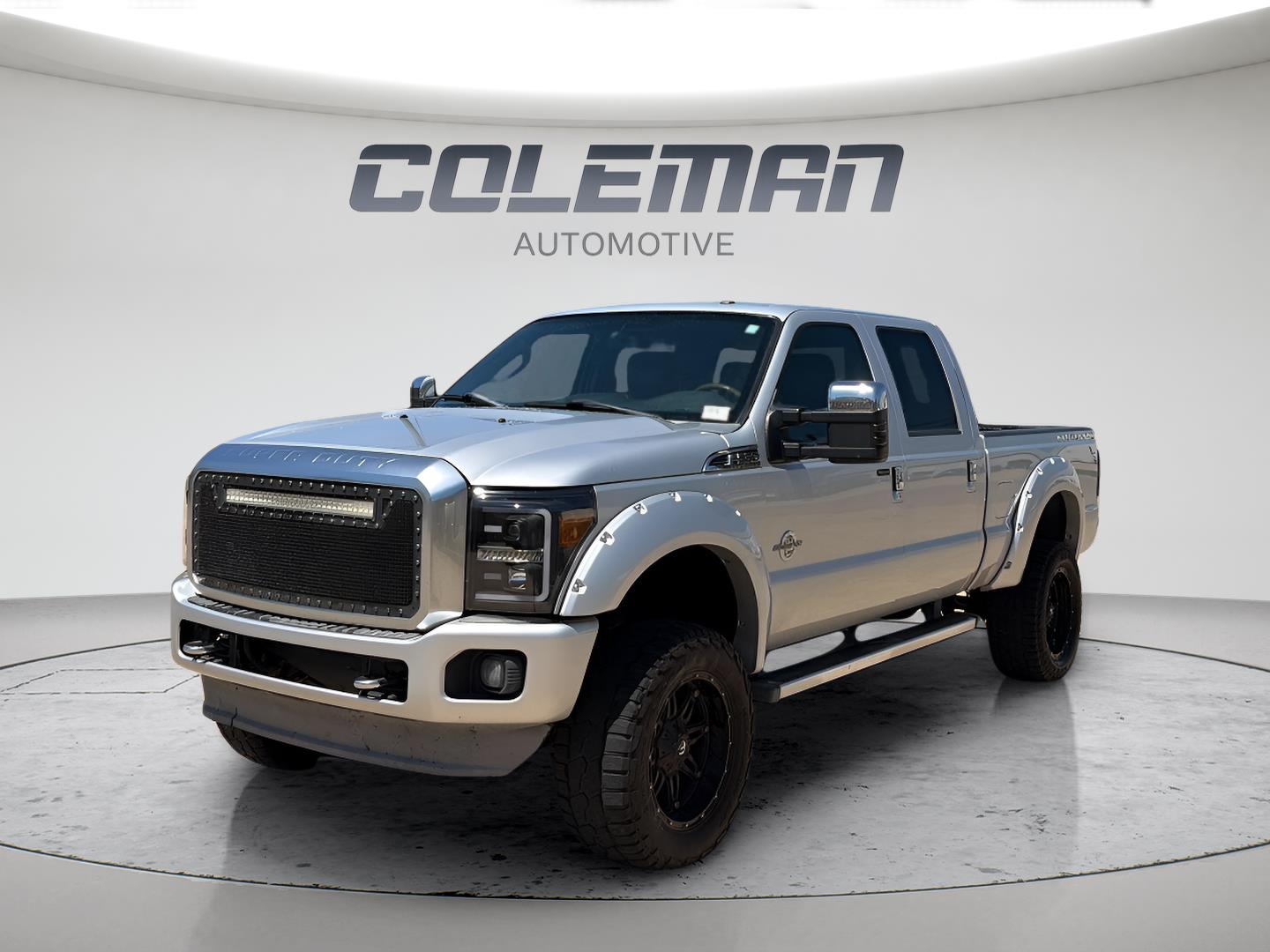 Ingot Silver Metallic 2013 Ford F-250 Super Duty Pickup Truck Four-Wheel Drive 6-Speed Automatic