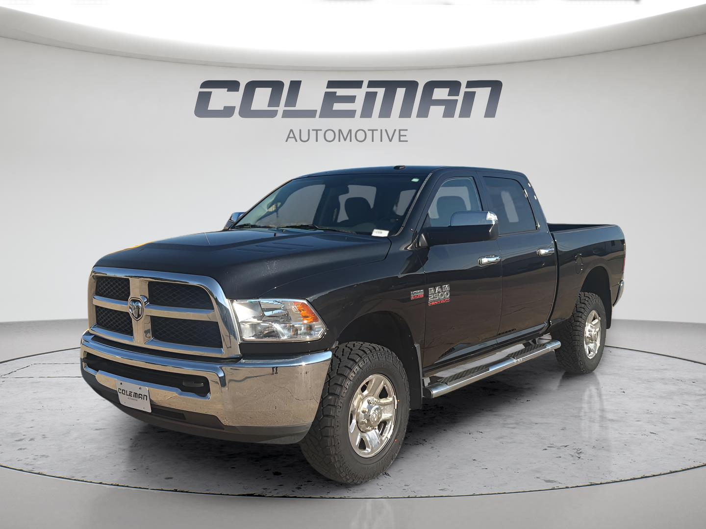 Brilliant Black Crystal Pearlcoat 2018 RAM 2500 Pickup Truck Four-Wheel Drive 6-Speed Automatic