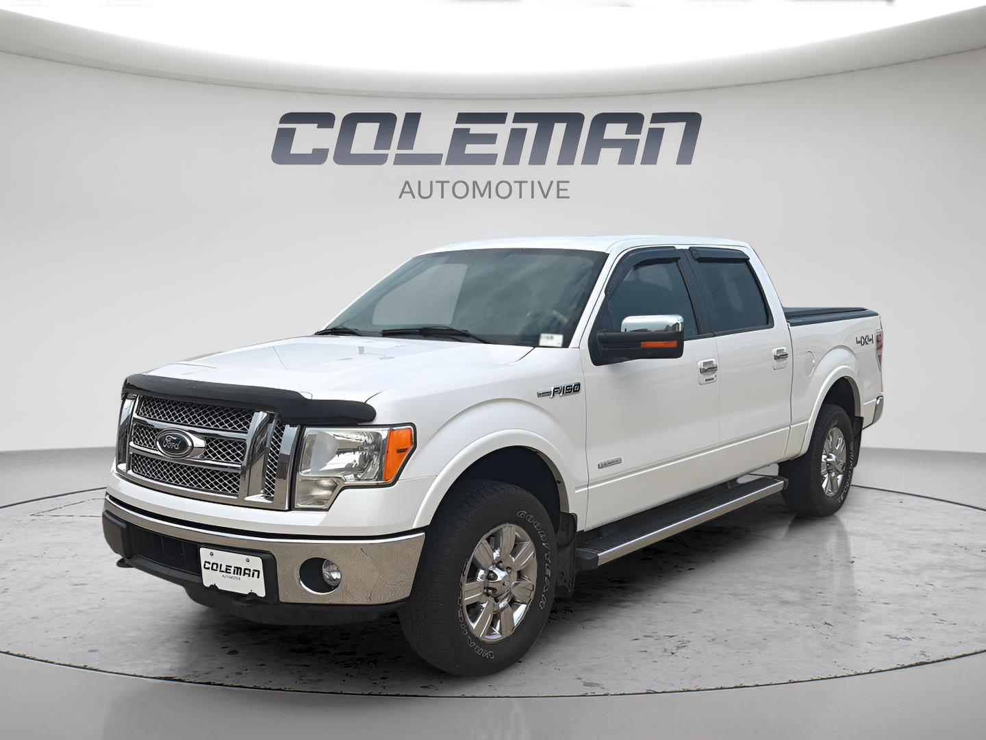 White Platinum Metallic Tri-Coat 2011 Ford F-150 Pickup Truck Four-Wheel Drive 6-Speed Automatic