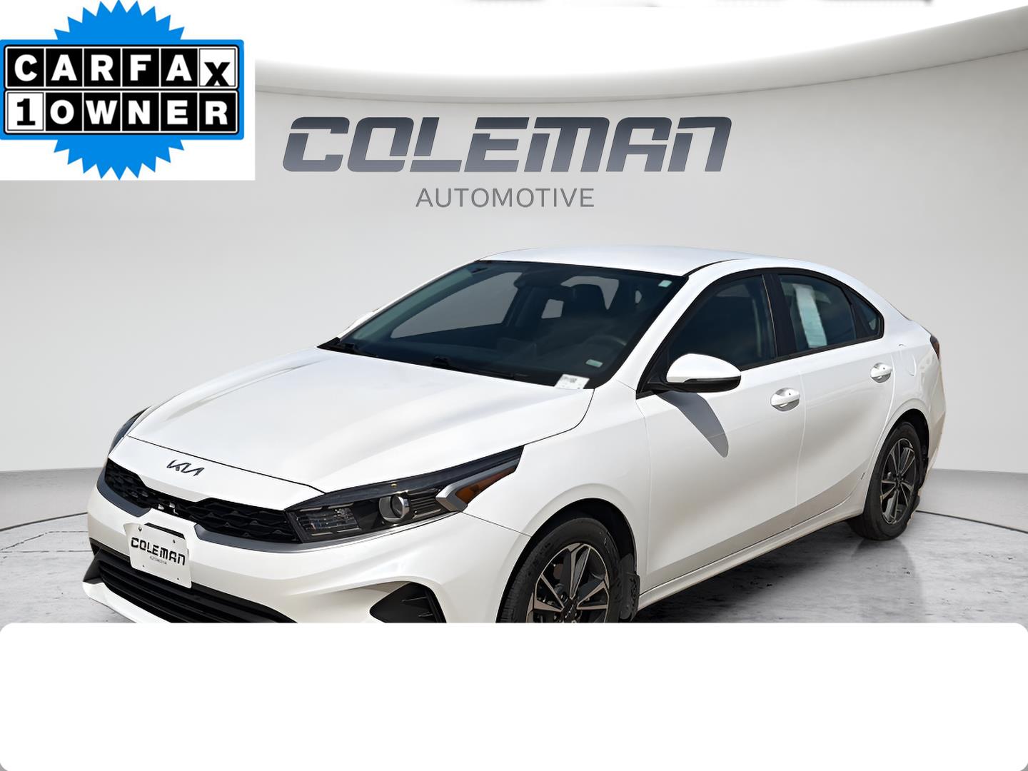 Snow White Pearl 2024 Kia Forte Sedan Front-Wheel Drive Continuously Variable Transmission
