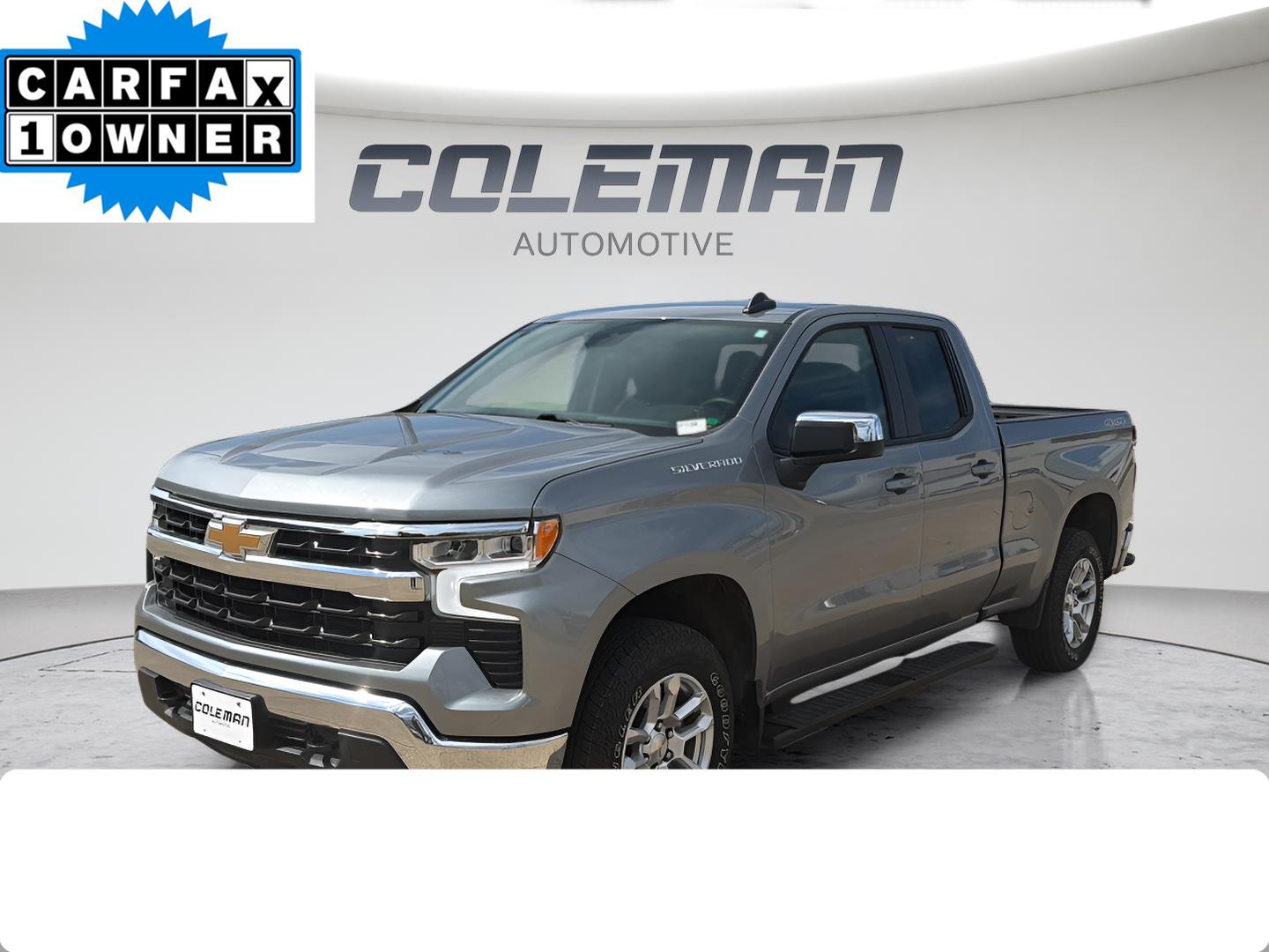 Sterling Gray Metallic 2024 Chevrolet Silverado 1500 Pickup Truck Four-Wheel Drive 8-Speed Automatic