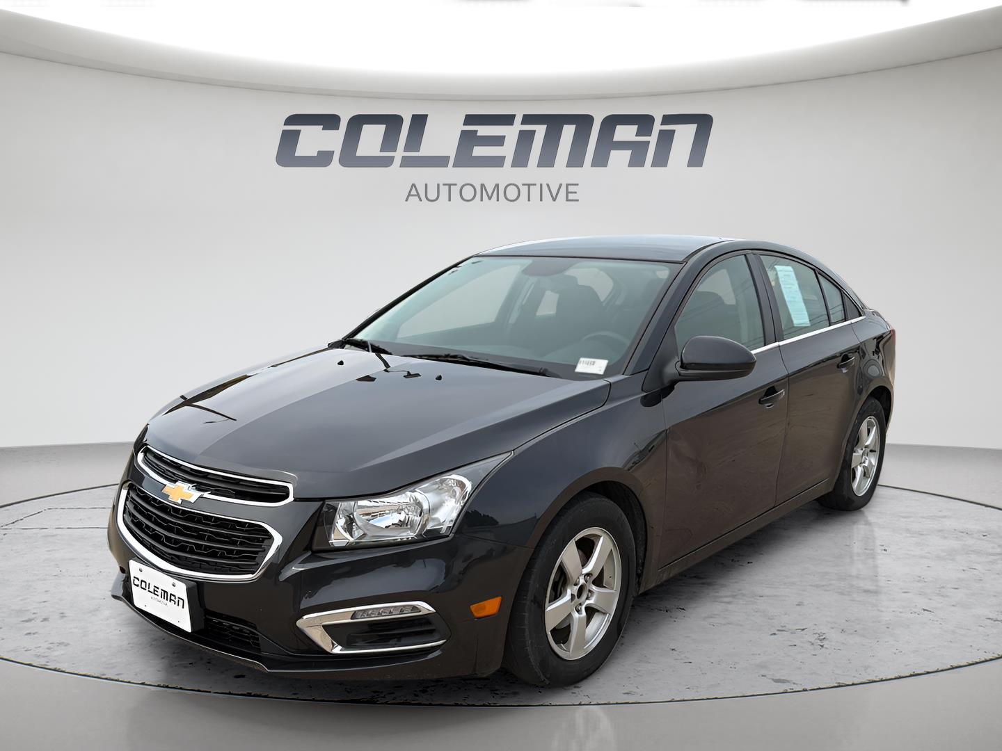 Black Granite Metallic 2016 Chevrolet Cruze Sedan Front-Wheel Drive 6-Speed Automatic Overdrive