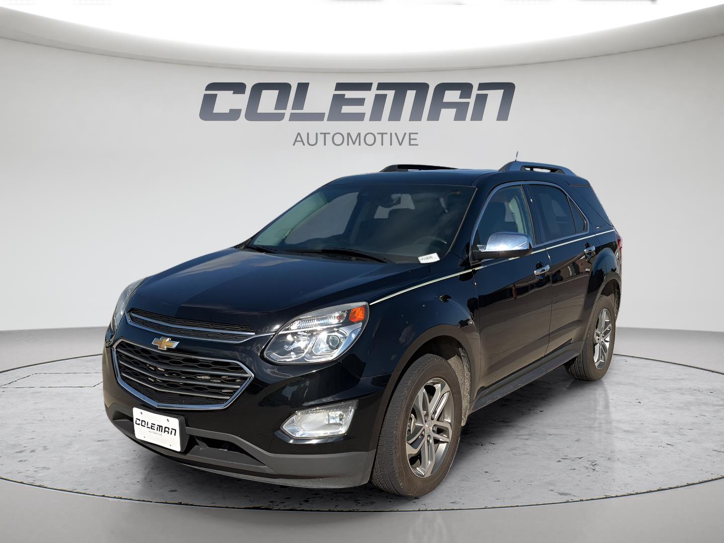 Black 2017 Chevrolet Equinox SUV / Crossover All-Wheel Drive 6-Speed Automatic Overdrive