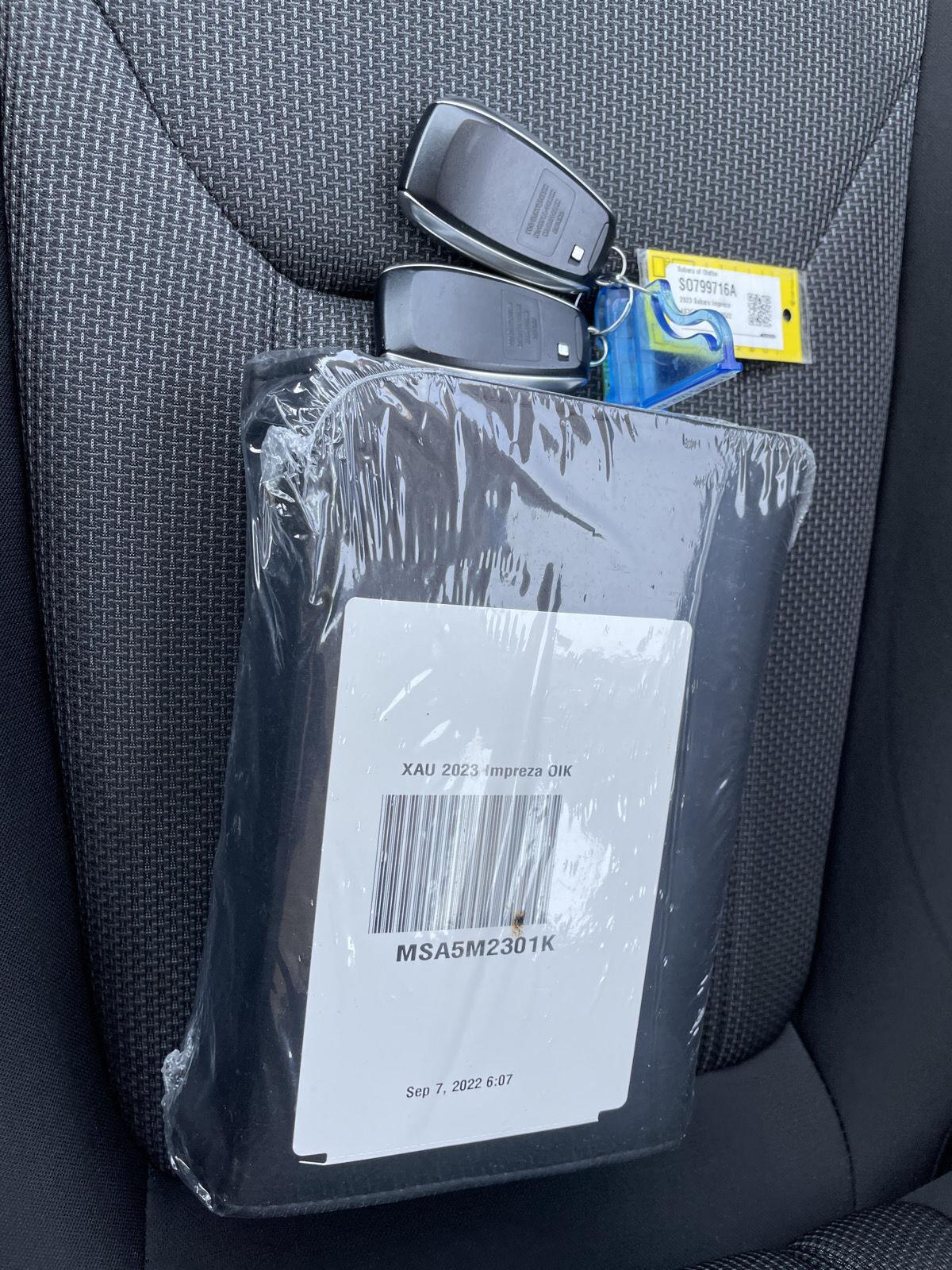 Used 2023 Magnetite Gray Metallic Subaru Premium image 30