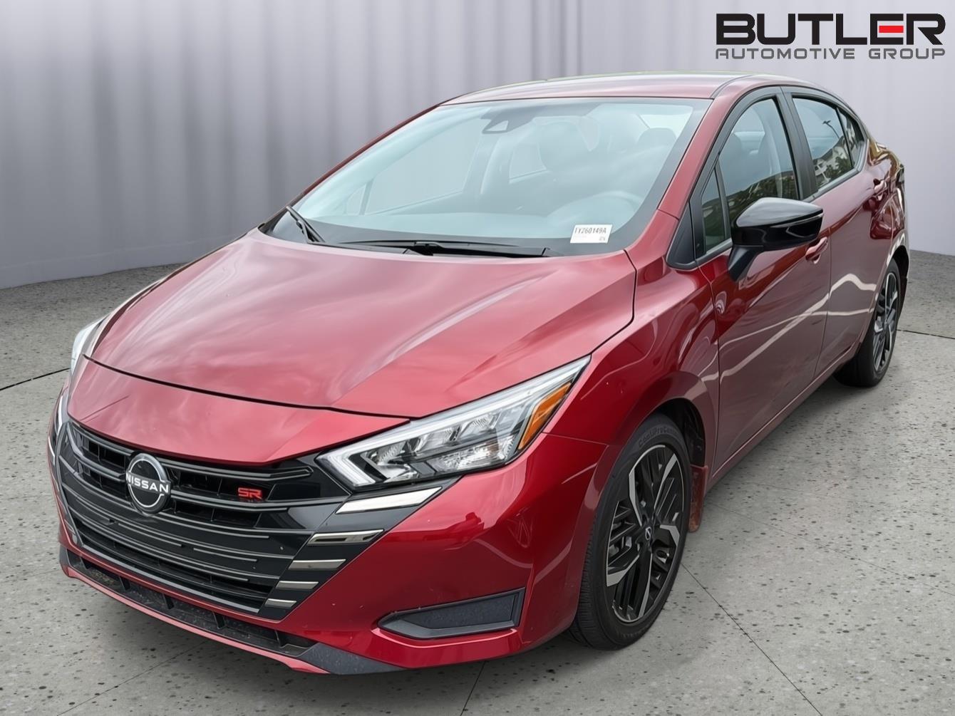 Red (Scarlet Ember Tintcoat) 2024 Nissan Versa SR FWD Sedan Front-Wheel Drive Continuously Variable Transmission