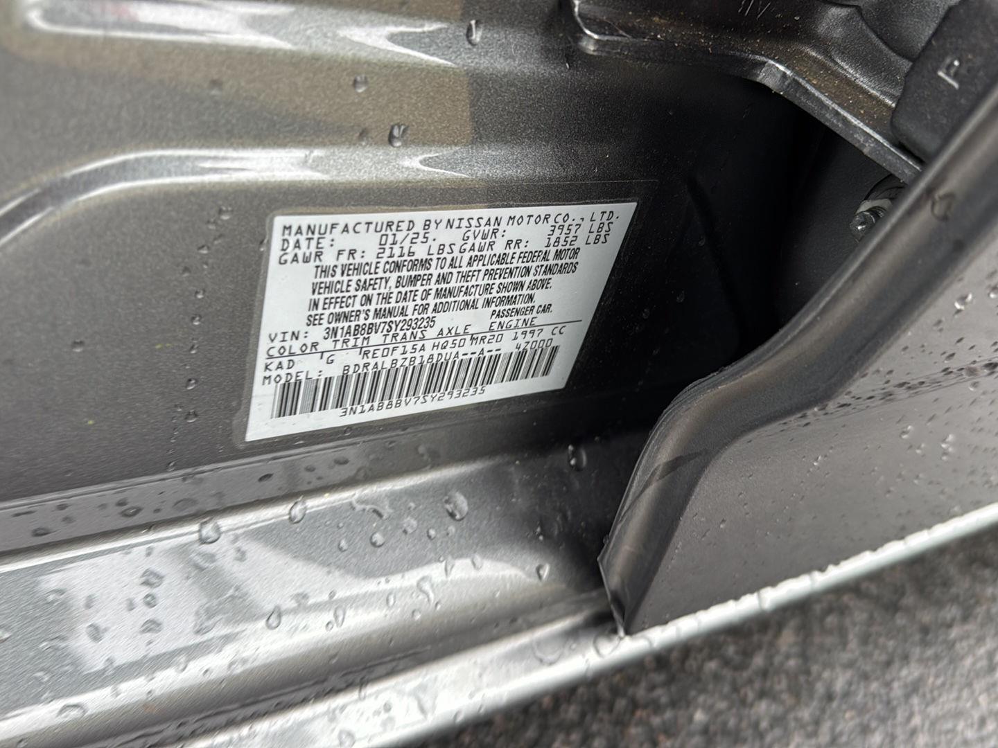 Used 2025 Nissan Sentra Sedan
