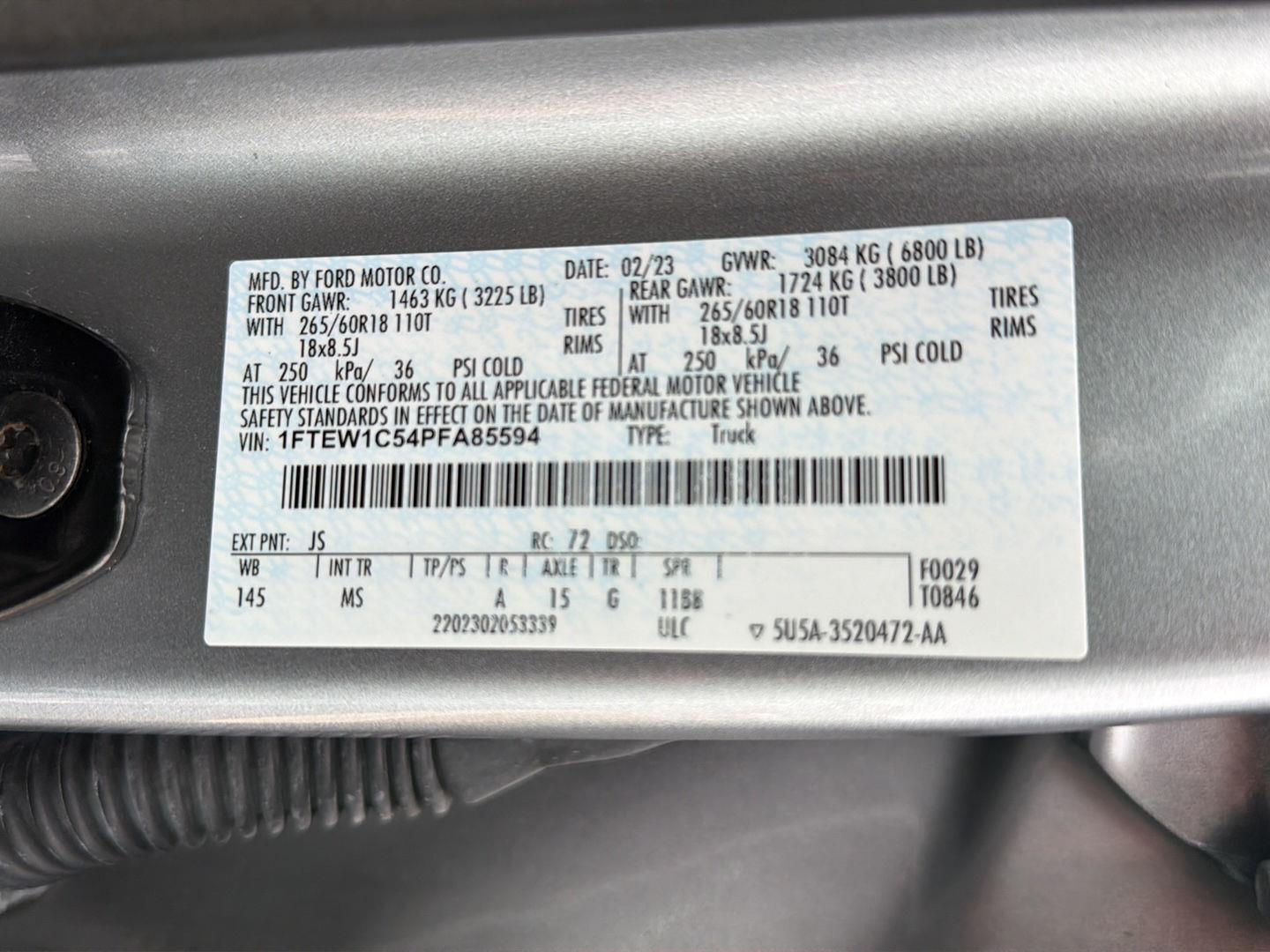Used 2023 Ford F-150 Truck