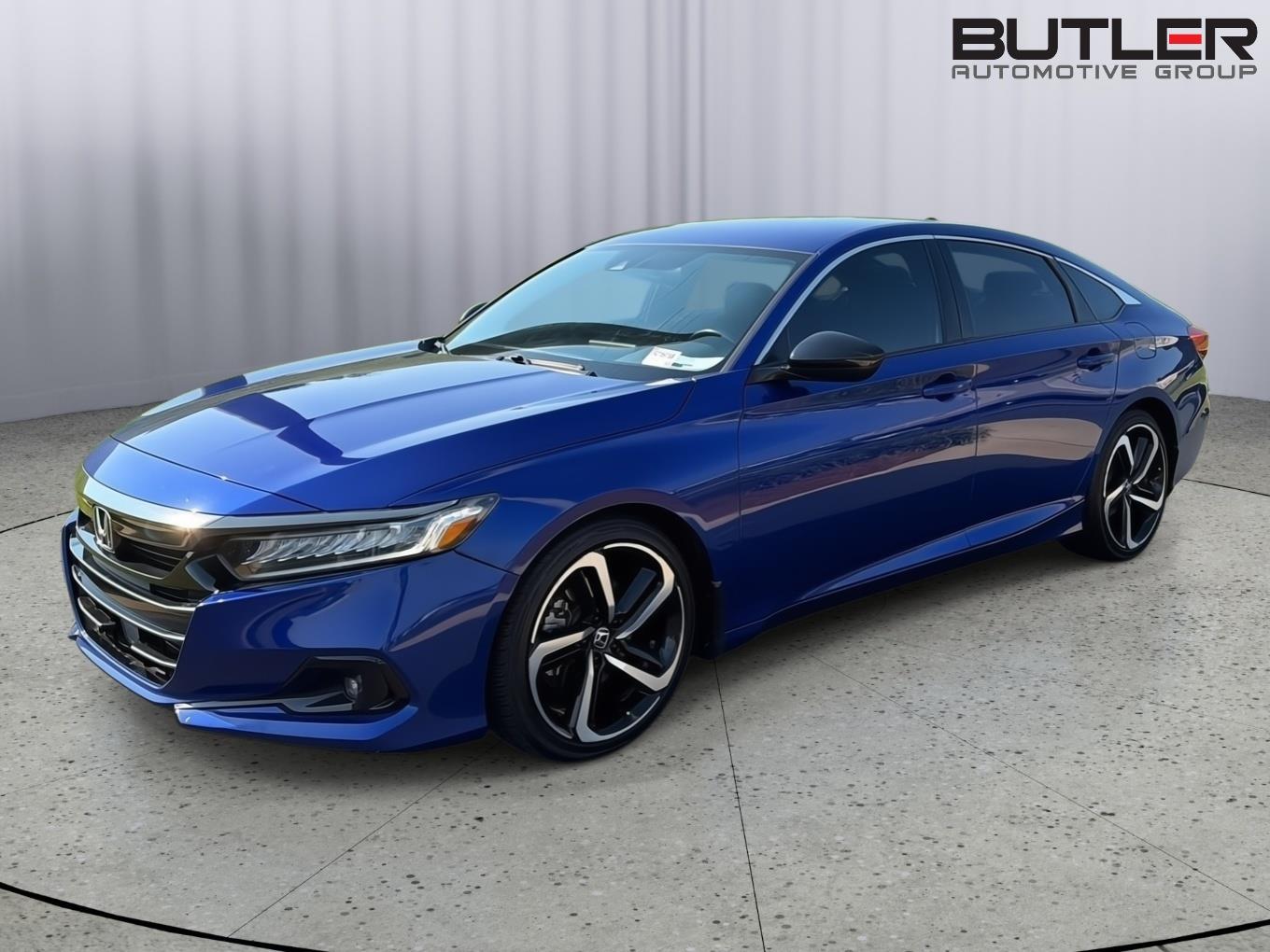 Still Night Pearl 2021 Honda Accord Sport FWD Sedan Front-Wheel Drive Continuously Variable Transmission