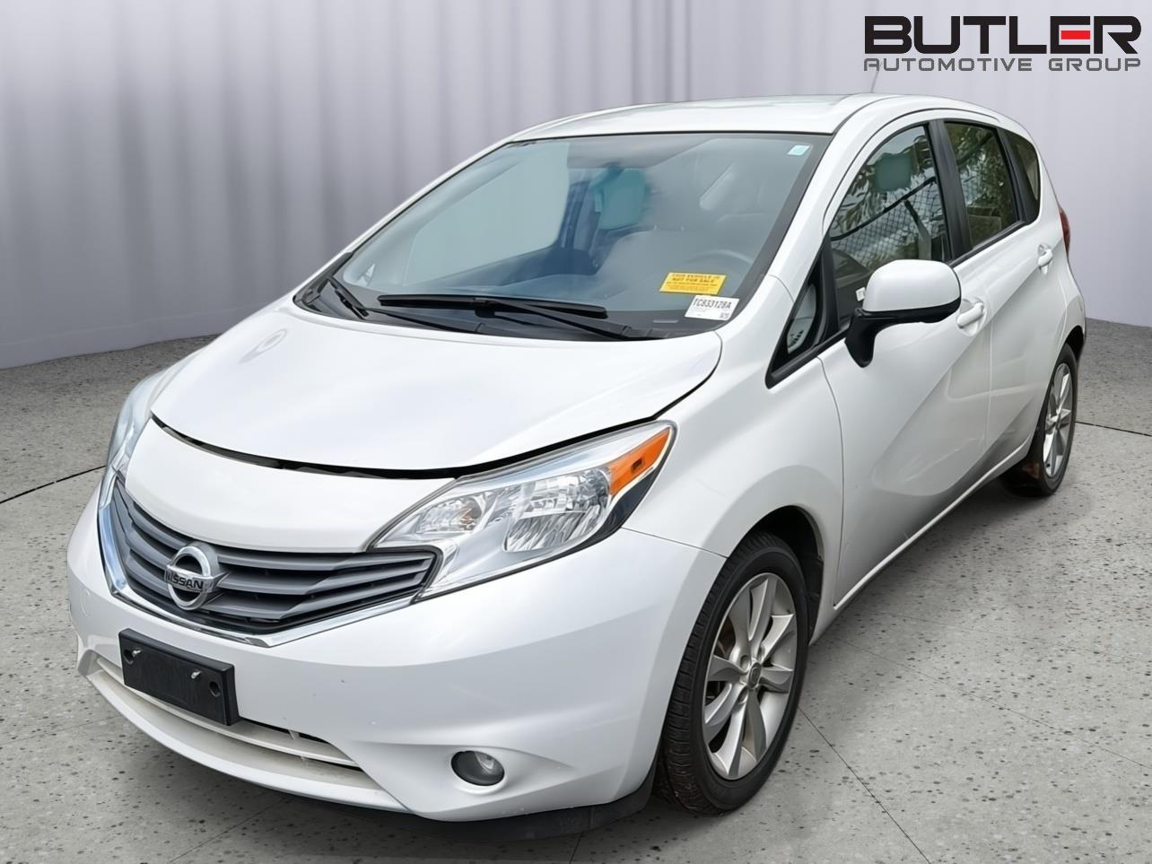 Silver 2014 Nissan Versa Note SV with SL Hatchback