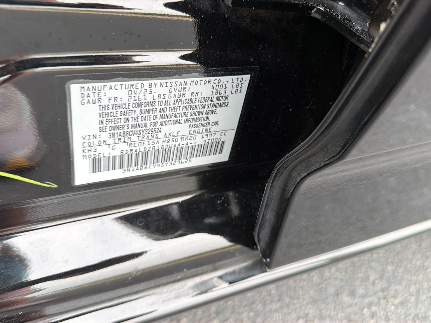 Used 2025 Nissan Sentra Sedan