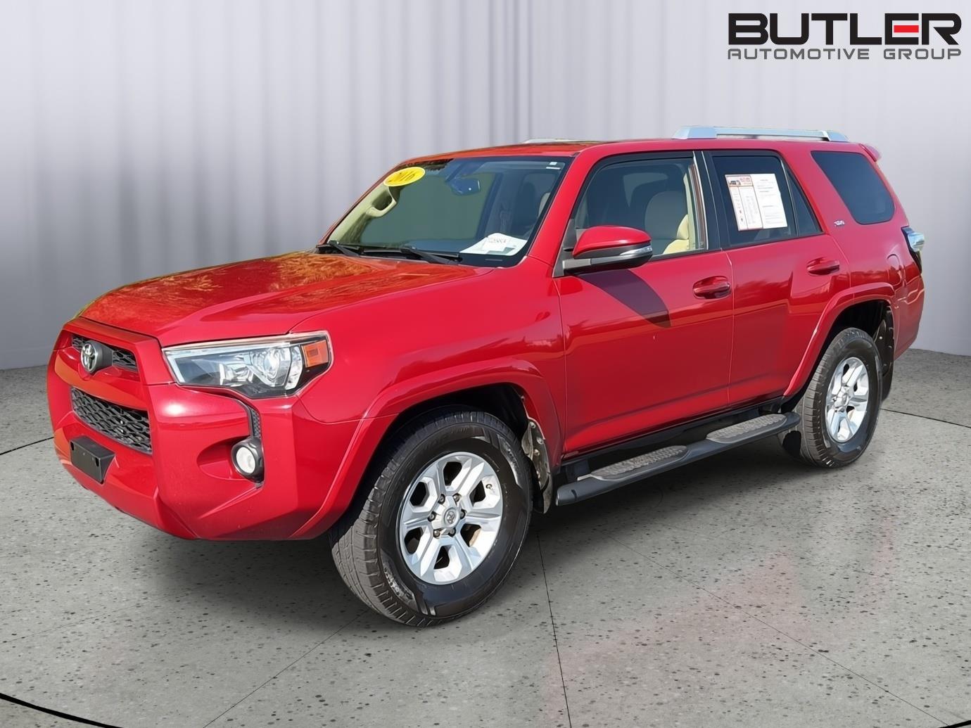 Barcelona Red Metallic 2016 Toyota 4Runner SUV / Crossover 4X2 5-Speed Automatic