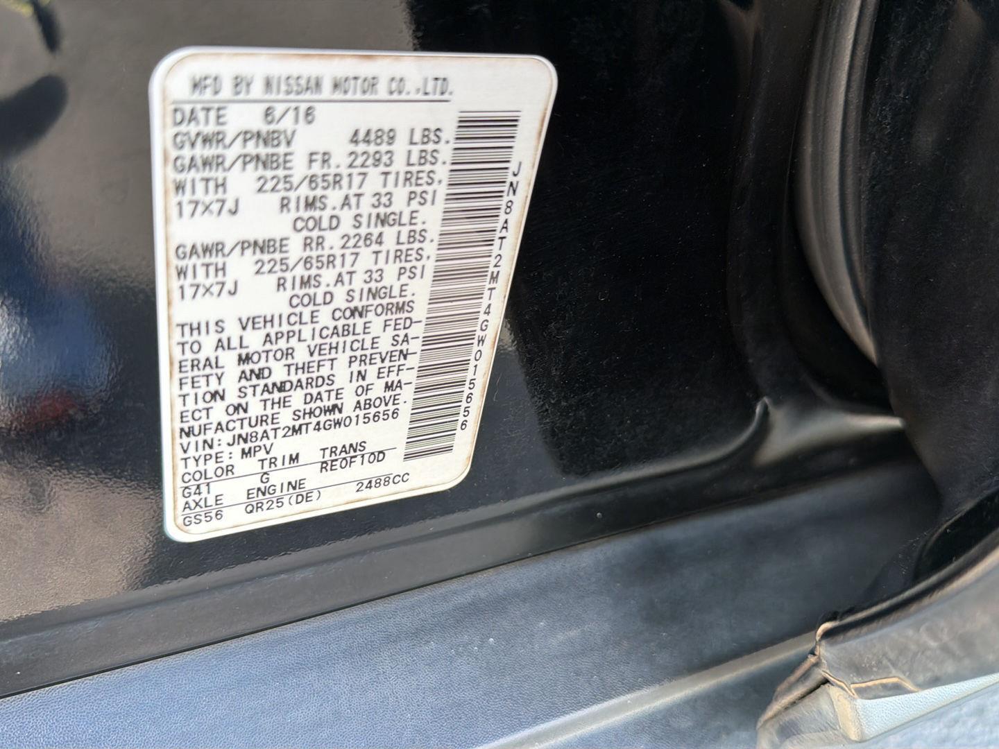 Used 2016 Nissan Rogue SUV
