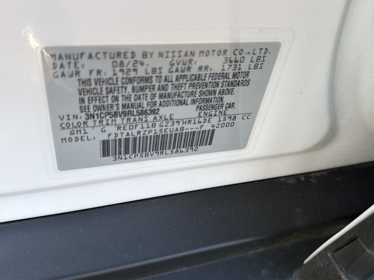 Used 2024 Nissan Kicks SUV