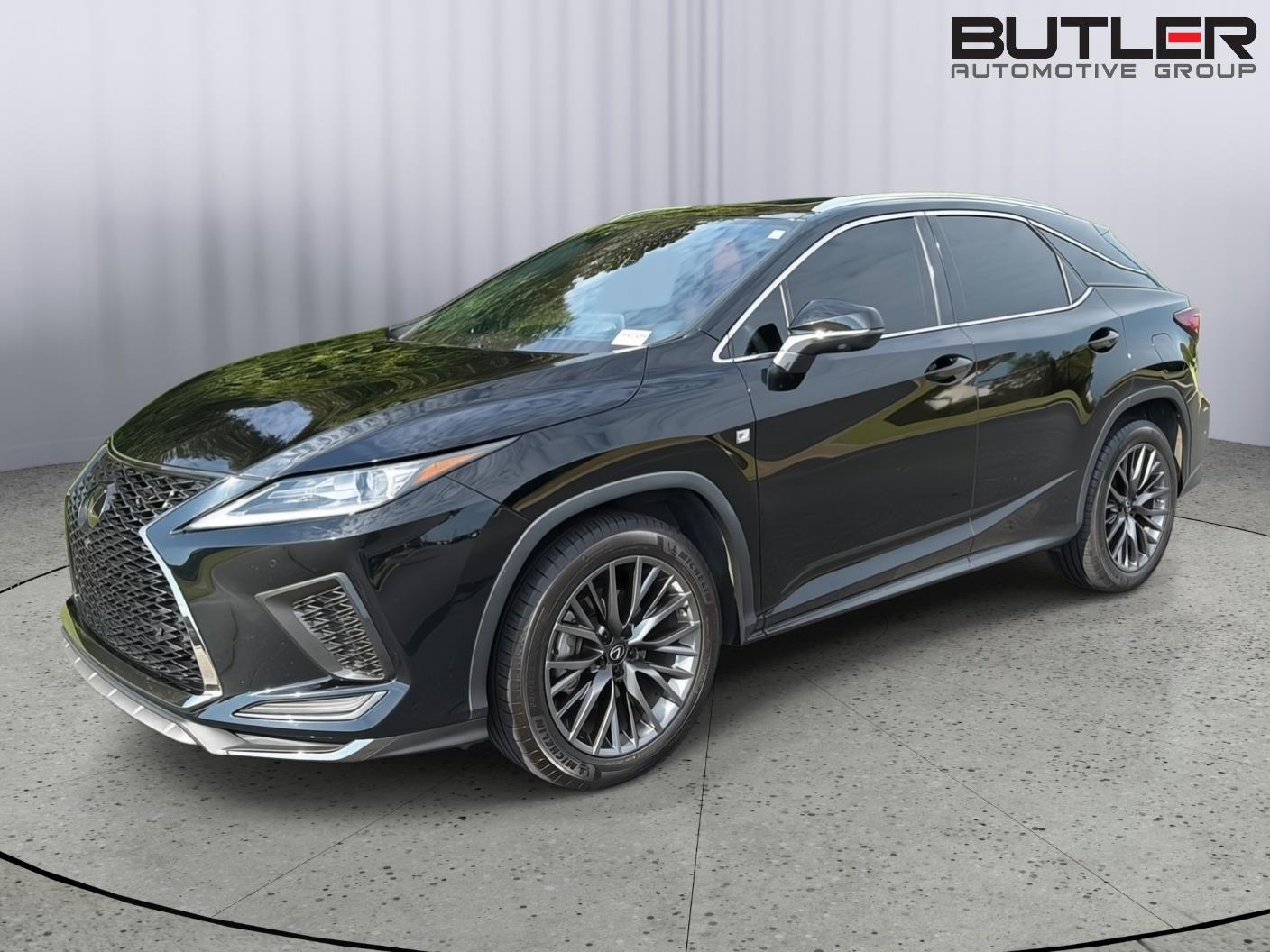 Black (Obsidian) 2021 Lexus RX SUV / Crossover All-Wheel Drive Automatic