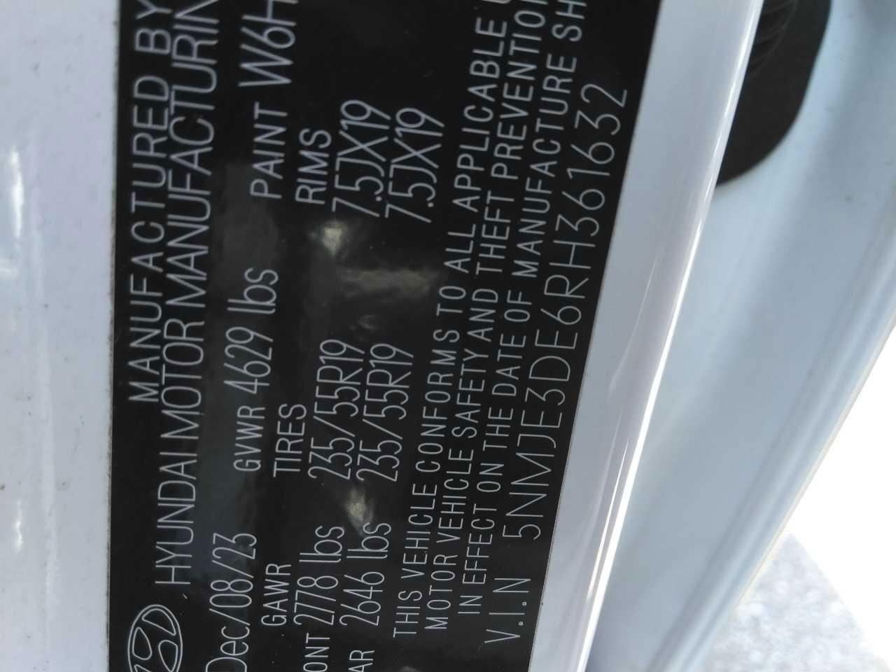 Used 2024 Hyundai Tucson SUV