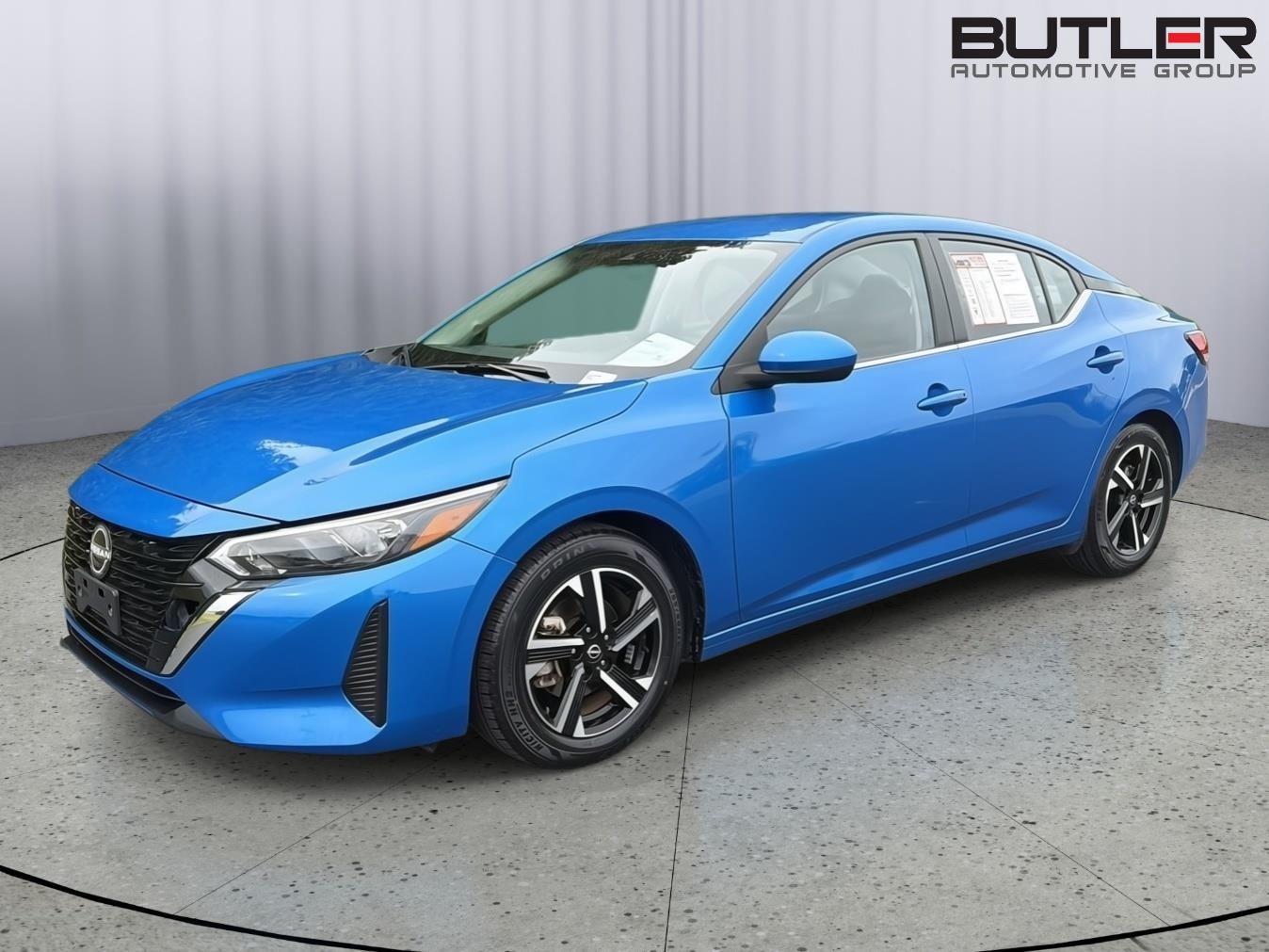 Electric Blue Metallic 2025 Nissan Sentra Sedan Front-Wheel Drive Continuously Variable Transmission