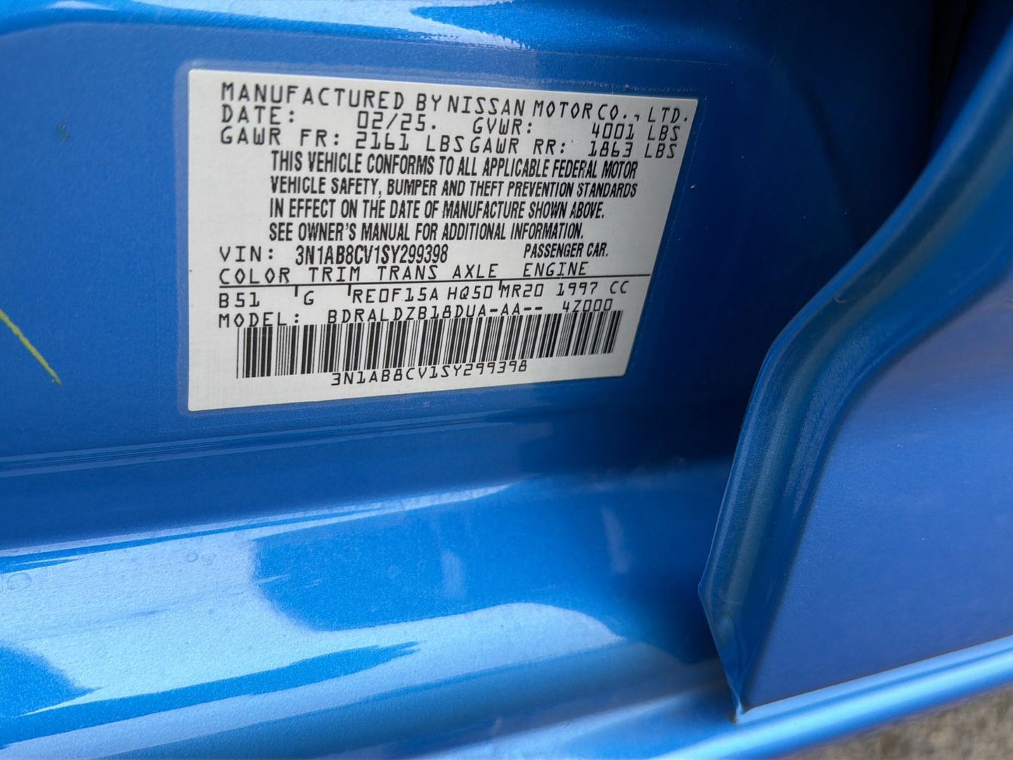 Used 2025 Nissan Sentra Sedan
