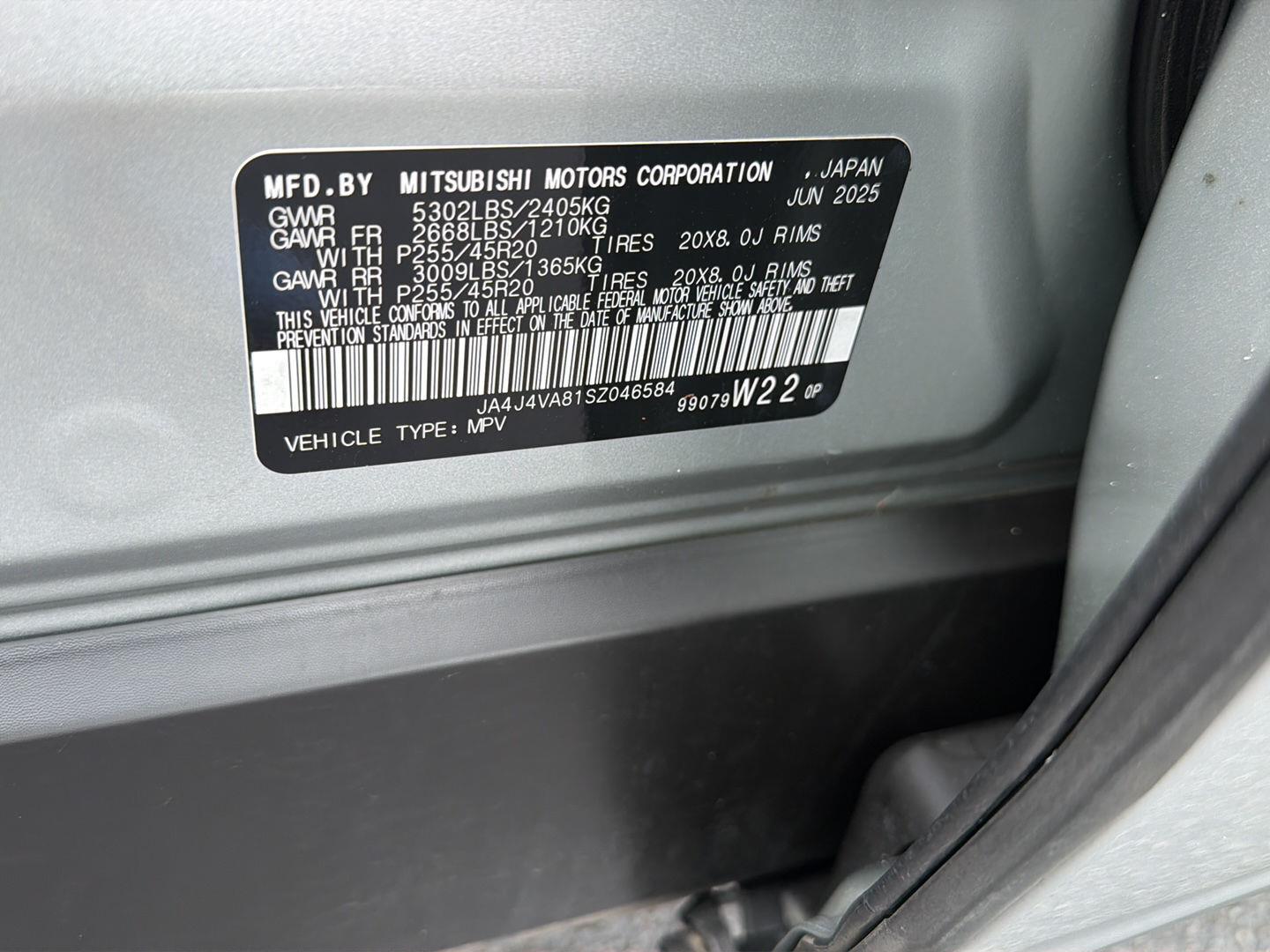 Used 2025 Mitsubishi Outlander Sedan