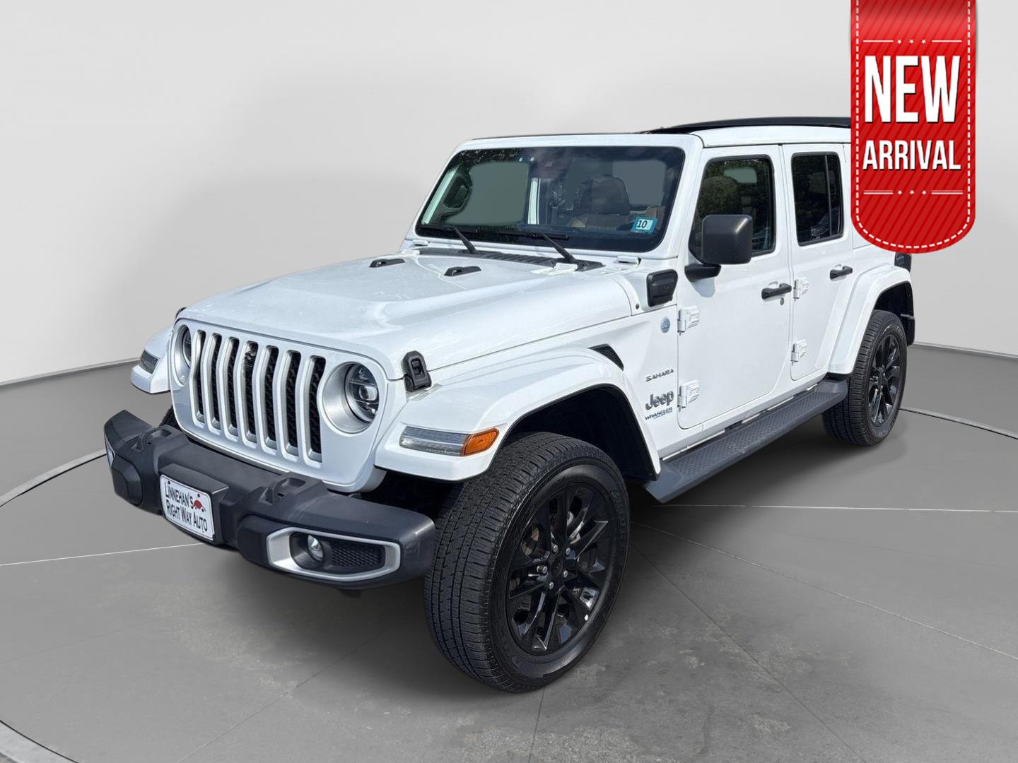 Bright White Clearcoat 2021 Jeep Wrangler 4xe SUV / Crossover Four-Wheel Drive 8-Speed Automatic