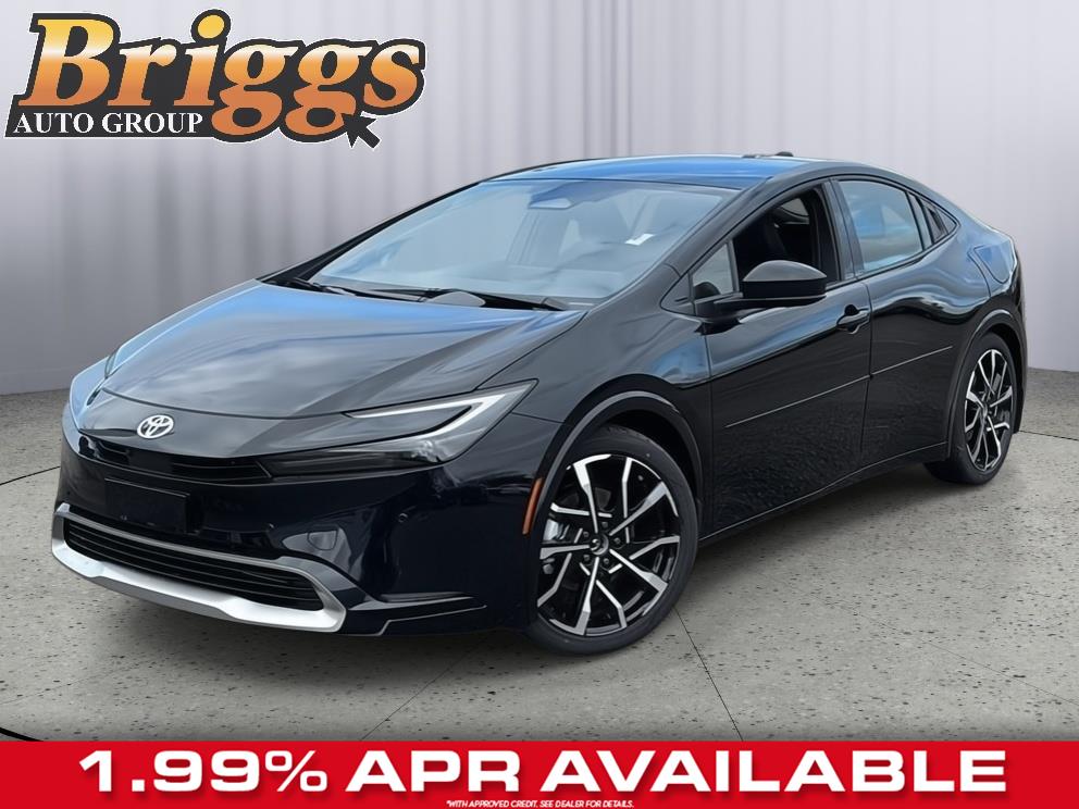 Midnight Black Metallic 2026 Toyota Prius Plug-In Hybrid Hatchback Front-Wheel Drive Continuously Variable Transmission