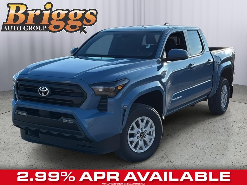 Heritage Blue 2026 Toyota Tacoma SR5 Double Cab 4WD Pickup Truck Four-Wheel Drive Automatic