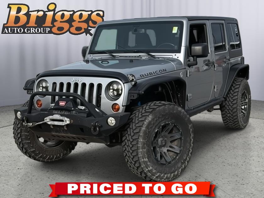 Billet Silver Metallic 2013 Jeep Wrangler Unlimited Rubicon 4WD SUV / Crossover Four-Wheel Drive 5-Speed Automatic