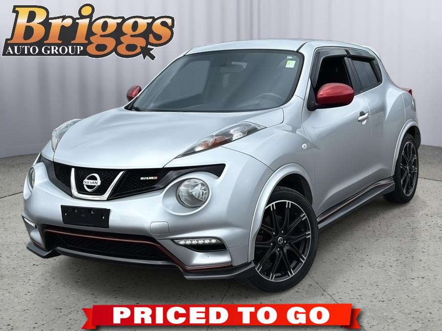 Brilliant Silver 2014 Nissan Juke NISMO AWD SUV / Crossover All-Wheel Drive Continuously Variable Transmission