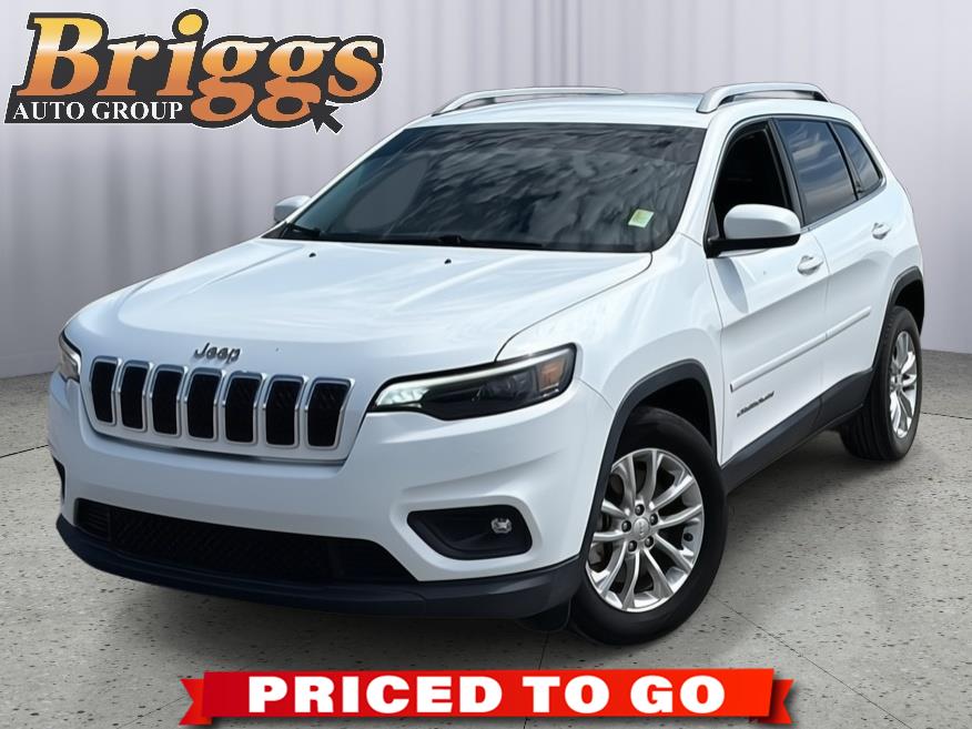 Bright White Clearcoat 2019 Jeep Cherokee Latitude FWD SUV / Crossover Front-Wheel Drive 9-Speed Automatic