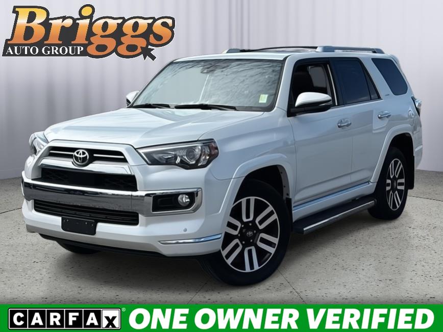 White (Blizzard Pearl) 2020 Toyota 4Runner Limited 4WD SUV / Crossover All-Wheel Drive Automatic