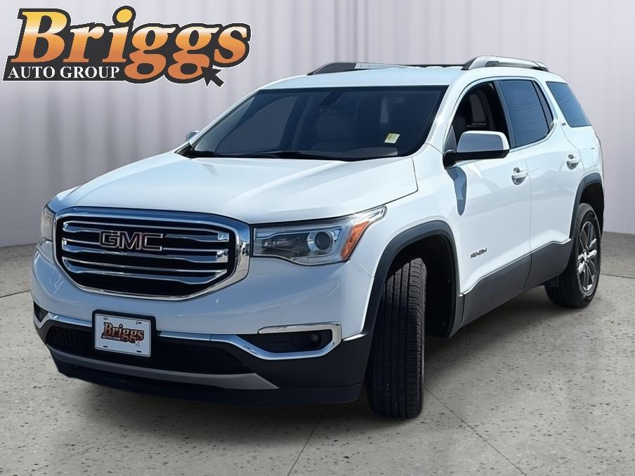 Summit White 2018 GMC Acadia SLT-1 FWD SUV / Crossover Front-Wheel Drive 6-Speed Automatic