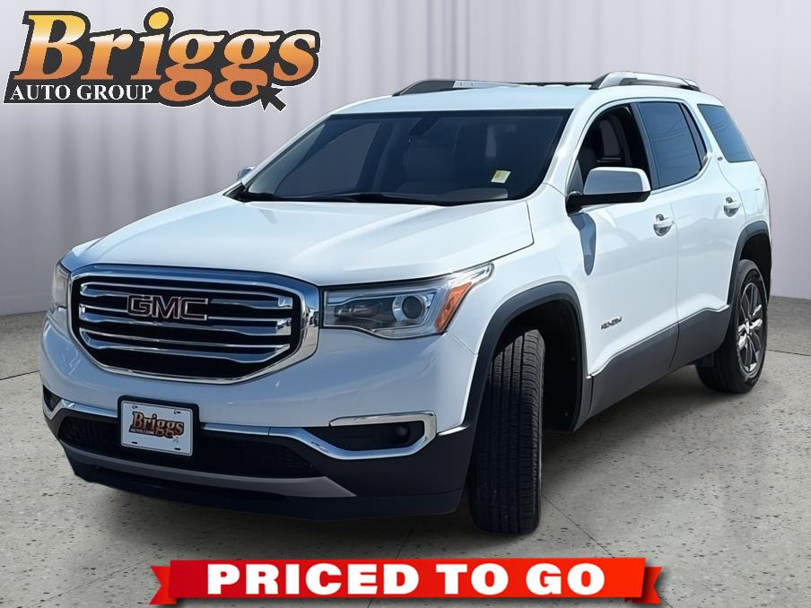Summit White 2018 GMC Acadia SLT-1 FWD SUV / Crossover Front-Wheel Drive 6-Speed Automatic