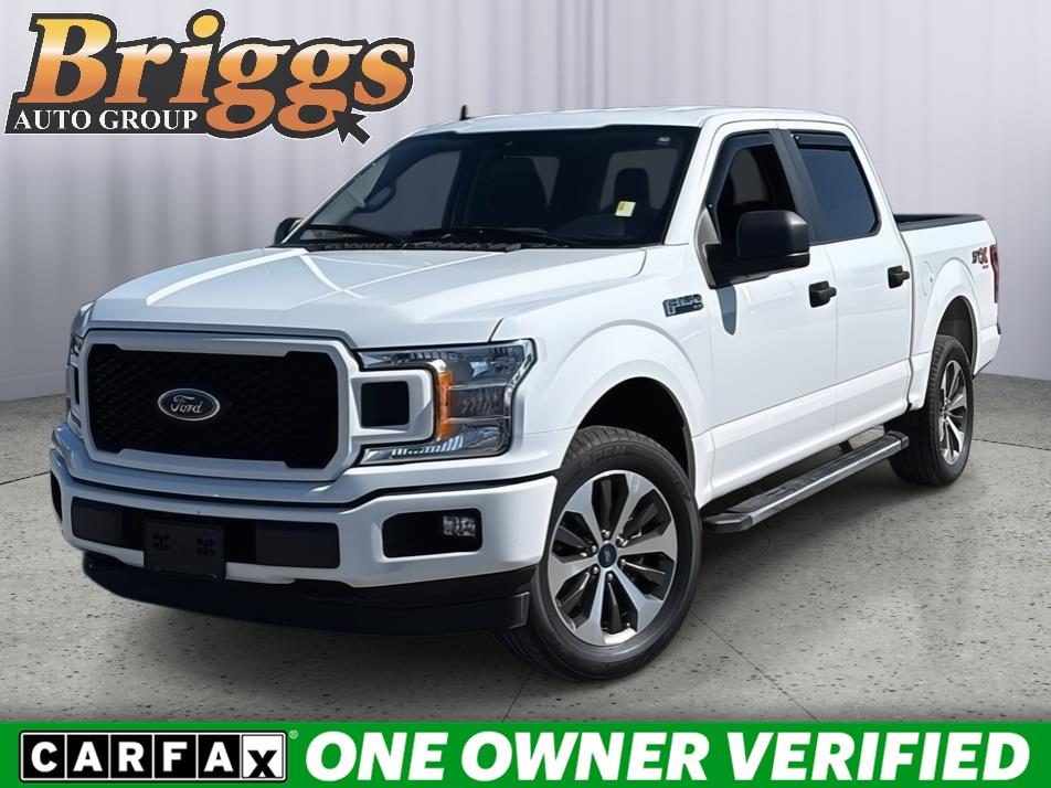 Oxford White 2020 Ford F-150 XL SuperCrew 4WD Pickup Truck Four-Wheel Drive 6-Speed Automatic