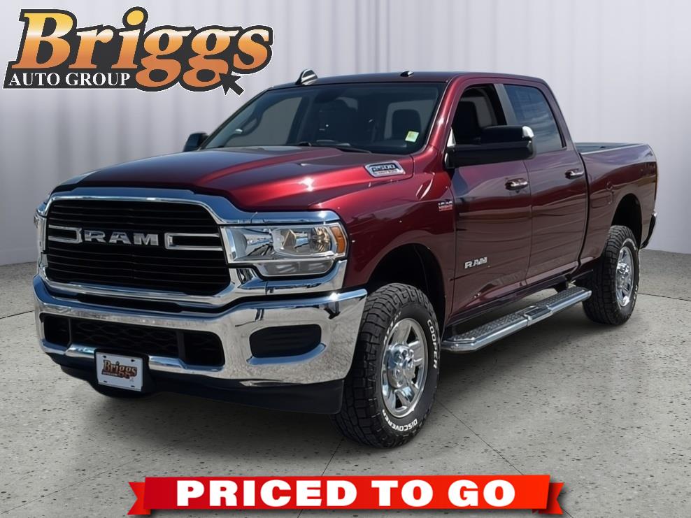 Delmonico Red Pearlcoat 2019 RAM 2500 Big Horn Crew Cab 4WD Pickup Truck Four-Wheel Drive 8-Speed Automatic