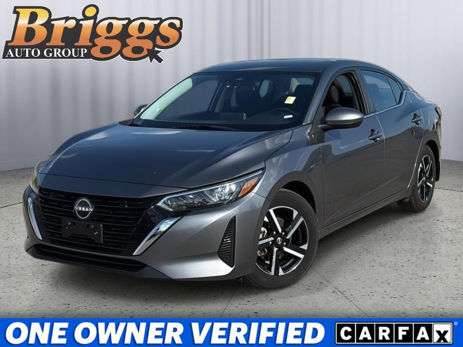 Gray (Gun Metallic) 2024 Nissan Sentra SV FWD Sedan Front-Wheel Drive Continuously Variable Transmission