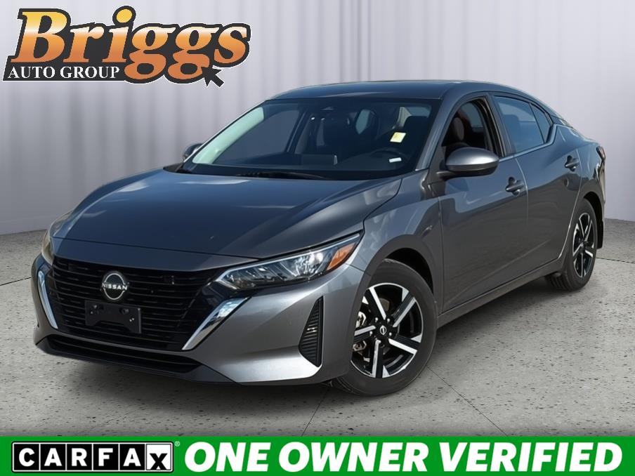 Gray (Gun Metallic) 2024 Nissan Sentra SV FWD Sedan Front-Wheel Drive Continuously Variable Transmission