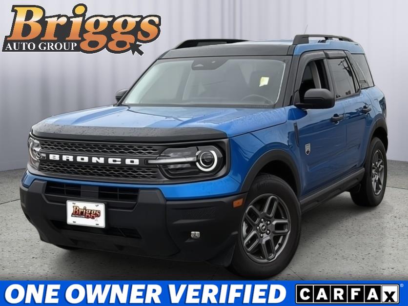 Velocity Blue Metallic 2025 Ford Bronco Sport Big Bend AWD SUV / Crossover All-Wheel Drive 8-Speed Automatic